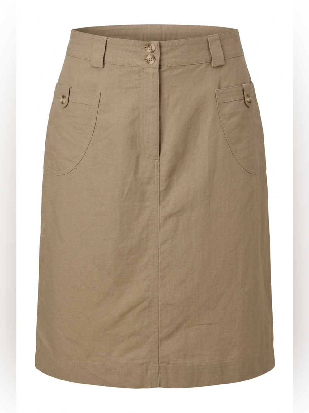 🇨🇦TILLEY Classic Khaki A-Line Women's Skirt